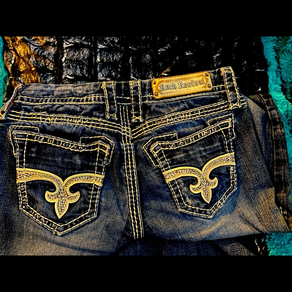 Rock revival jeans boot cut 31 inseam